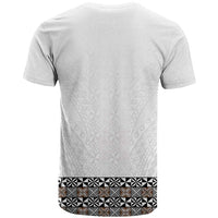 Light Gray Tongan Polynesian Tribal T Shirt - Polynesian Pride