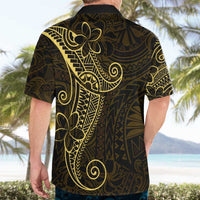 Black Gold Polynesian Tribal Hawaiian Shirt - Polynesian Pride
