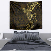 Black Gold Polynesian Tribal Tapestry LT9 - Polynesian Pride