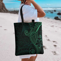 Black Green Polynesian Tribal Tote Bag - Polynesian Pride