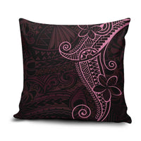 Black Pink Polynesian Tribal Pillow Cover - Polynesian Pride