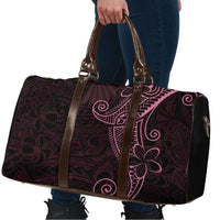 Black Pink Polynesian Tribal Travel Bag - Polynesian Pride