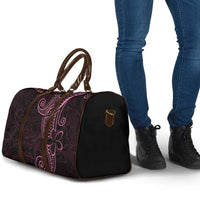 Black Pink Polynesian Tribal Travel Bag - Polynesian Pride