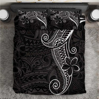 Black White Polynesian Tribal Bedding Set - Polynesian Pride