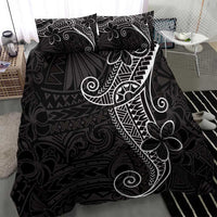 Black White Polynesian Tribal Bedding Set - Polynesian Pride