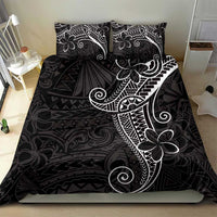 Black White Polynesian Tribal Bedding Set - Polynesian Pride
