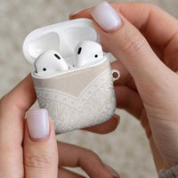 Lotu Tamaiti Tongan Polynesian Art Pattern AirPods Case Traditional Tribal Motifs - Polynesian Pride