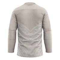 Lotu Tamaiti Tongan Polynesian Art Pattern Hockey Jersey Traditional Tribal Motifs - Polynesian Pride