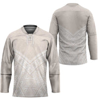 Lotu Tamaiti Tongan Polynesian Art Pattern Hockey Jersey Traditional Tribal Motifs - Polynesian Pride
