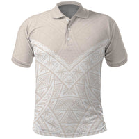Lotu Tamaiti Tongan Polynesian Art Pattern Polo Shirt Traditional Tribal Motifs - Polynesian Pride
