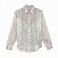 Lotu Tamaiti Tongan Polynesian Art Pattern Women Casual Shirt Traditional Tribal Motifs - Polynesian Pride