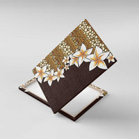 Vintage Hibiscus Turtle Pattern Canvas Wall Art with Plumeria Half Style