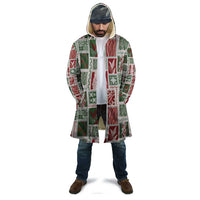 Mele Kalikimaka Hawaiian Quilt and Lei Patchwork Cloak - Polynesian Pride