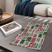 Mele Kalikimaka Hawaiian Quilt and Lei Patchwork Puzzle - Polynesian Pride
