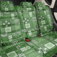 Vintage Hawaiian Quilting Patterns Back Car Seat Cover Green Style Tribal Fabric Patchwork - Polynesian Pride
