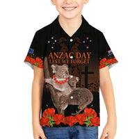Koala and Kiwi Bird ANZAC Day Custom Hawaiian Shirt Soldier Style LT9 - Polynesian Pride