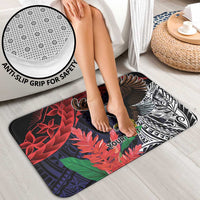 American Samoa Bald Eagle Personalized Bathroom Set Samoa Muamua Le Atua LT9 - Polynesian Pride