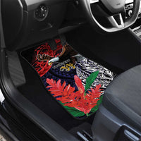 American Samoa Bald Eagle Personalized Car Mats Samoa Muamua Le Atua