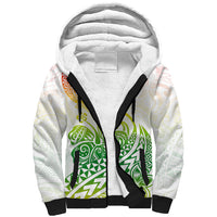 Polynesian Sherpa Hoodie Tribal Tattoo Gradient 02 Screen Color LT9 Unisex Gradient - Polynesian Pride