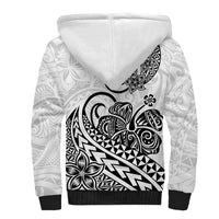 Polynesian Sherpa Hoodie Tribal Tattoo Black Screen Color LT9 - Polynesian Pride