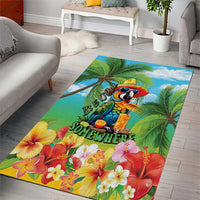 Always 5 O'clock Area Rug Hawaiian Tropical Parrot - Polynesian Pride