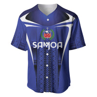 2026 Rugby Nations Series Custom Manu Samoa Baseball Jersey LT9 Blue - Polynesian Pride