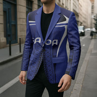 2026 Rugby Nations Series Custom Manu Samoa Blazer LT9 - Polynesian Pride