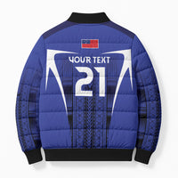 2026 Rugby Nations Series Custom Manu Samoa Bomber Puffer Jacket LT9 - Polynesian Pride