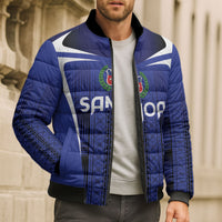2026 Rugby Nations Series Custom Manu Samoa Bomber Puffer Jacket LT9 - Polynesian Pride