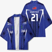 2026 Rugby Nations Series Custom Manu Samoa Kimono LT9 - Polynesian Pride