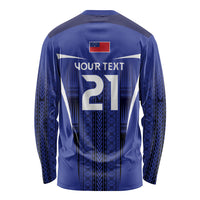 2026 Rugby Nations Series Custom Manu Samoa Long Sleeve Shirt LT9 - Polynesian Pride