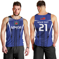 2026 Rugby Nations Series Custom Manu Samoa Men Tank Top LT9 - Polynesian Pride