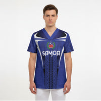 2026 Rugby Nations Series Custom Manu Samoa Scrub Top LT9 - Polynesian Pride