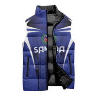 2026 Rugby Nations Series Custom Manu Samoa Sleeveless Puffer Jacket LT9 - Polynesian Pride