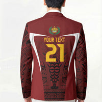 2026 Rugby Nations Series Custom Tonga Ikale Tahi Blazer LT9 - Polynesian Pride