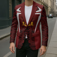 2026 Rugby Nations Series Custom Tonga Ikale Tahi Blazer LT9 - Polynesian Pride