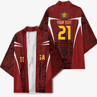 2026 Rugby Nations Series Custom Tonga Ikale Tahi Kimono LT9 - Polynesian Pride