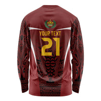 2026 Rugby Nations Series Custom Tonga Ikale Tahi Long Sleeve Shirt LT9 - Polynesian Pride