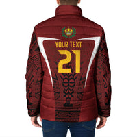 2026 Rugby Nations Series Custom Tonga Ikale Tahi Padded Jacket LT9 - Polynesian Pride