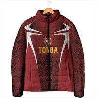 2026 Rugby Nations Series Custom Tonga Ikale Tahi Padded Jacket LT9 - Polynesian Pride