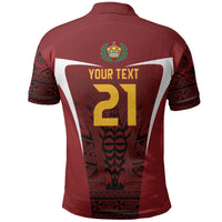 2026 Rugby Nations Series Custom Tonga Ikale Tahi Polo Shirt LT9 - Polynesian Pride