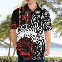 Honour The Treaty New Zealand Personalised Hawaiian Shirt Toitu Te Tiriti Indigenous Maori Face