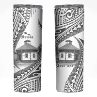 Samoa Mau Movement House Personalised Skinny Tumbler Fa'a Samoa The Samoan Way