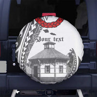 Samoa Mau Movement House Personalised Spare Tire Cover Fa'a Samoa The Samoan Way LT9 - Polynesian Pride