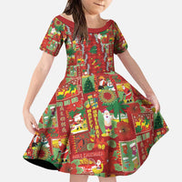 Mele Kalikimaka Pakalana Pikake Lei Family Matching Tank Maxi Dress and Hawaiian Shirt Hawaiian Rodeo Paniolo Omaomao Palaka - Polynesian Pride