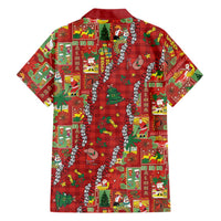 Mele Kalikimaka Pakalana Pikake Lei Family Matching Tank Maxi Dress and Hawaiian Shirt Hawaiian Rodeo Paniolo Omaomao Palaka - Polynesian Pride