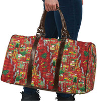 Mele Kalikimaka Pakalana Pikake Lei Travel Bag Hawaiian Rodeo Paniolo Omaomao Palaka - Polynesian Pride