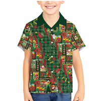 Mele Kalikimaka Pakalana Pikake Lei Family Matching Mermaid Dress and Hawaiian Shirt Hawaiian Rodeo Paniolo Ulaula Palaka - Polynesian Pride