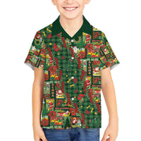 Mele Kalikimaka Pakalana Pikake Lei Family Matching Puletasi and Hawaiian Shirt Hawaiian Rodeo Paniolo Ulaula Palaka - Polynesian Pride