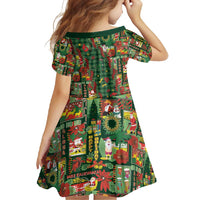 Mele Kalikimaka Pakalana Pikake Lei Family Matching Summer Maxi Dress and Hawaiian Shirt Hawaiian Rodeo Paniolo Ulaula Palaka - Polynesian Pride